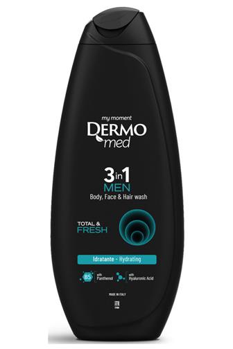 Dermomed Men 3v1 Total Fresh sprchový gel 450 ml 