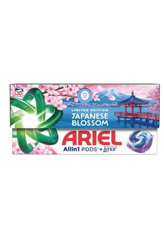 Ariel All-in-1 Plus Lenor japanese blossom kapsle 30 ks