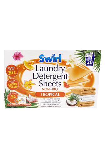 Swirl prací ubrousky Tropical 20 ks