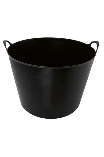 Nádoba plastová se 2 úchyty 27 l černá