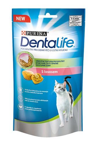 Purina Dentalife pro kočky salmon 40 g