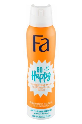 Fa deo GO Happy uplifting fruity scent antiperspirant deo 150 ml