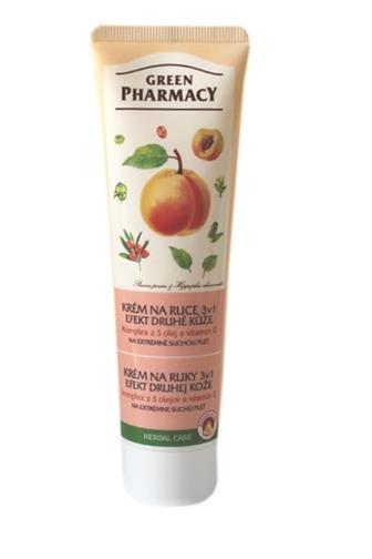 Green Pharmacy krém na ruce 3v1 efekt druhé kůže 100ml