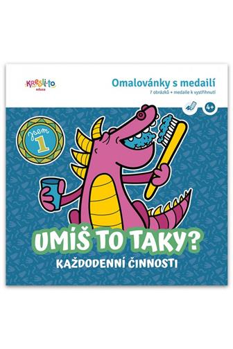 Omalovánky Umíš to taky? každodenní činnosti