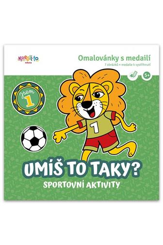 Omalovánky Umíš to taky? sportovní aktivity