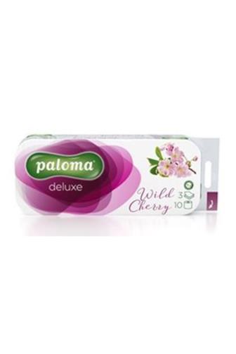 Paloma deluxe 3 vrstvý toaletní papír Wild Cherry 10 ks