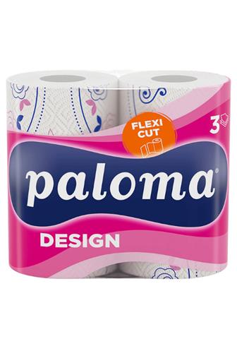 Paloma Design utěrky 3 vrstvé 2 x 145 ks