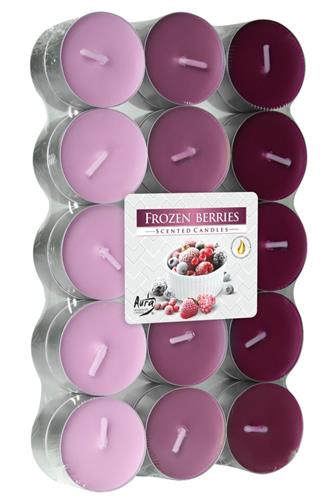 Bispol Čajová svíčka vonná Frozen berries 30 ks
