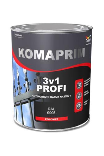 Akzo Nobel Komaprim 3v1 Profi RAL7016 tmavě šedá polomat 0,75 l