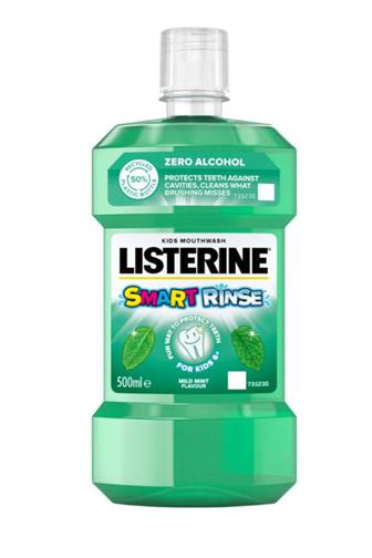 Listerine Smart Rinse dětská ústní voda Mild Mint 250 ml 6+