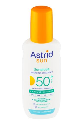 Astrid Sun sensitive mléko na opalování sprej OF 50 150ml
